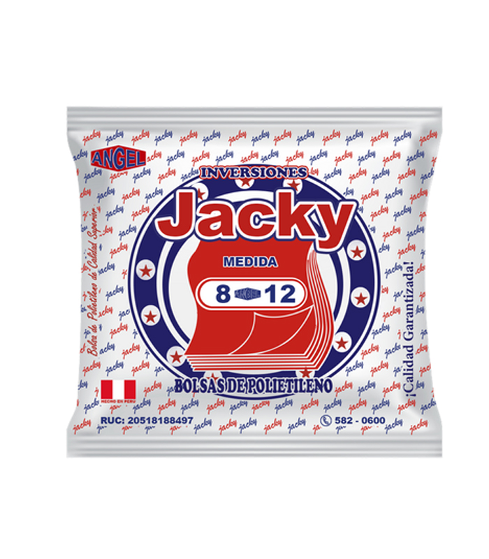 Bolsa de Polietileno JACKY 8×12